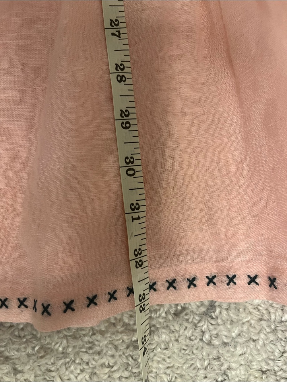 Tuckernuck Pale Pink Embroidered Ruffle-Neck Dress - Picture 7 of 10